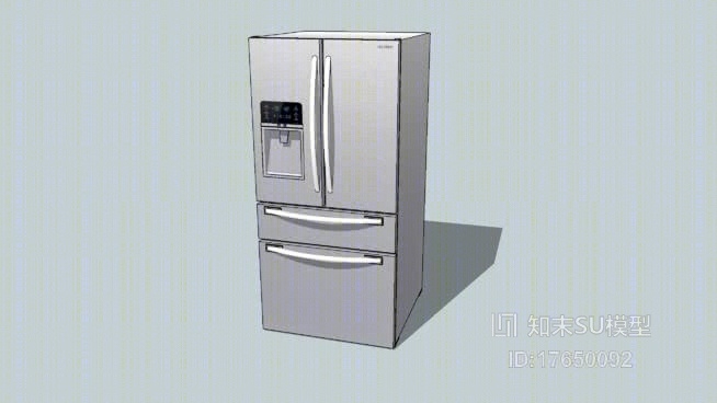 冰箱SU模型下载【ID:17650092】