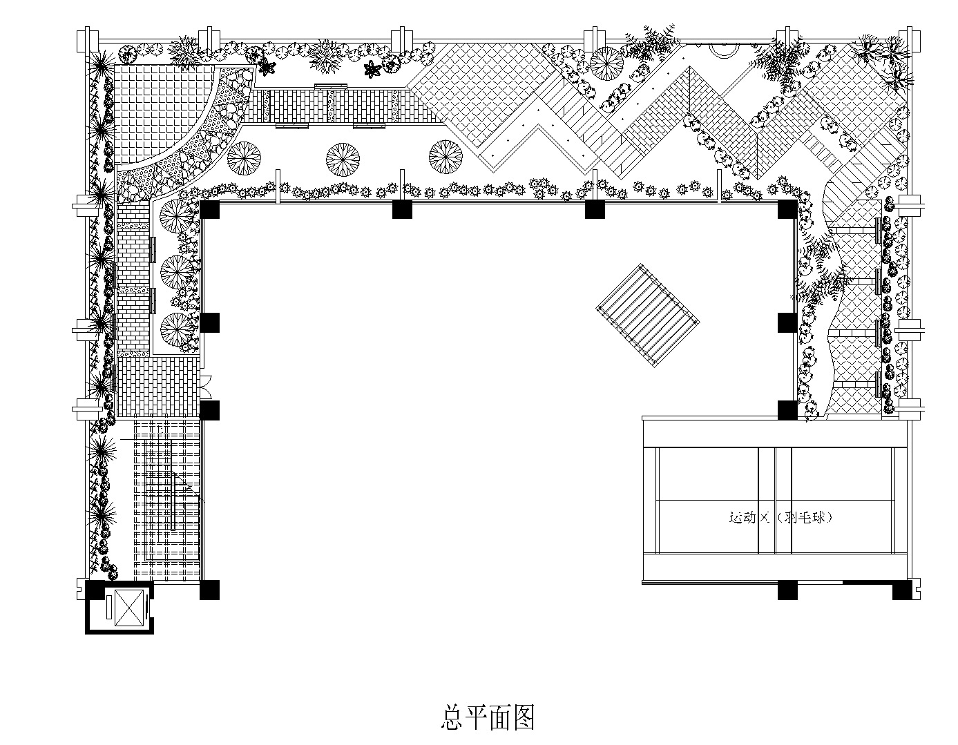 23套屋顶花园绿化方案设计11-23施工图下载【ID:160916132】