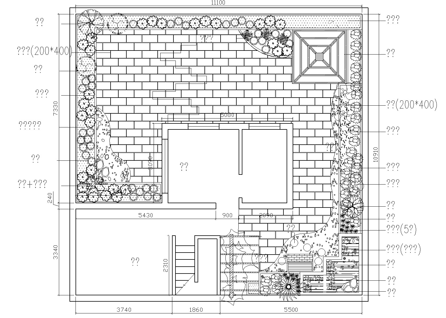 23套屋顶花园绿化方案设计11-23施工图下载【ID:160916132】