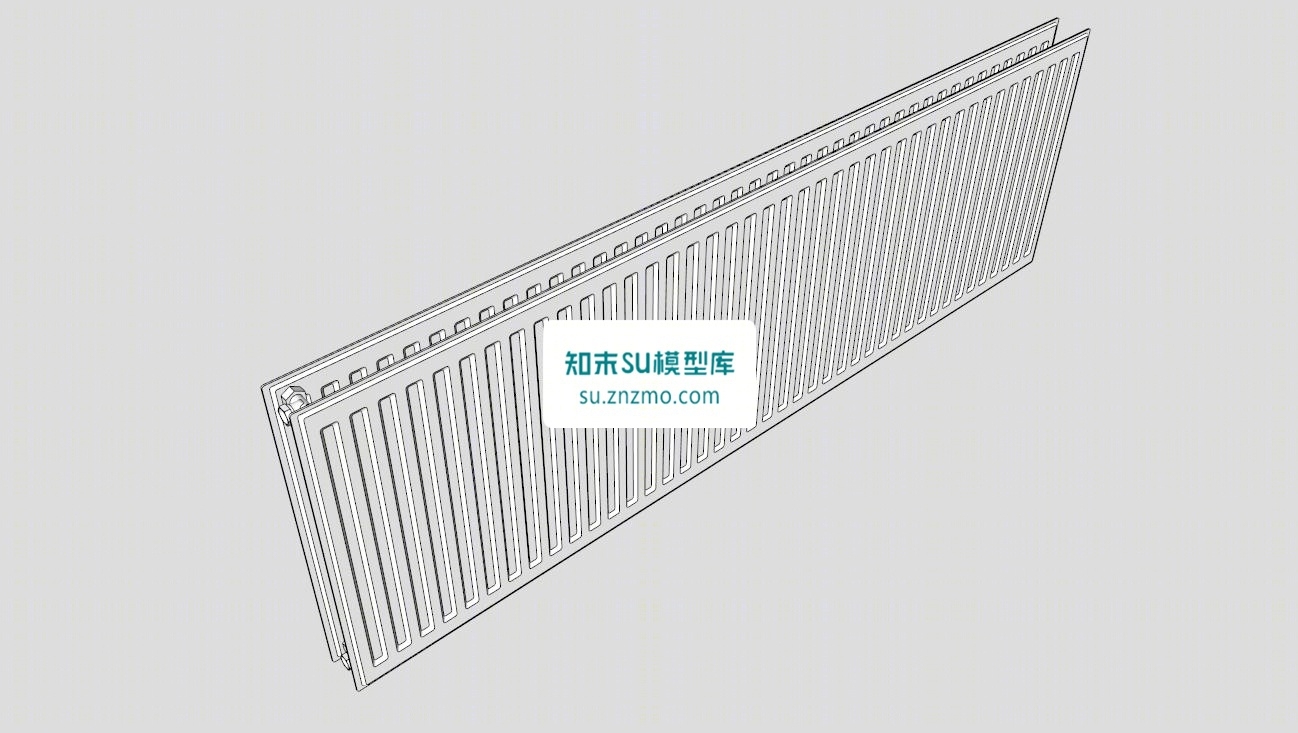 取暖散热器暖气片SU模型下载【ID:148498108】