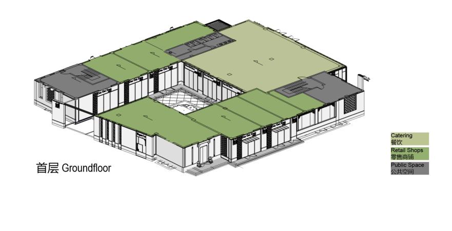 [江西]新中式风格层叠空间文化休闲中心设计方案文本cad施工图下载【ID:166337117】