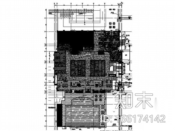 [深圳]五星级酒店高档现代康体中心装修施工图（含效果）cad施工图下载【ID:166174142】