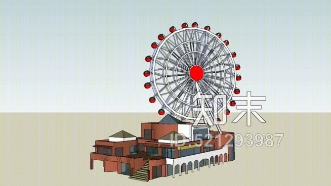 嘉年华公园MiHAMSkymaxSU模型下载【ID:521293987】