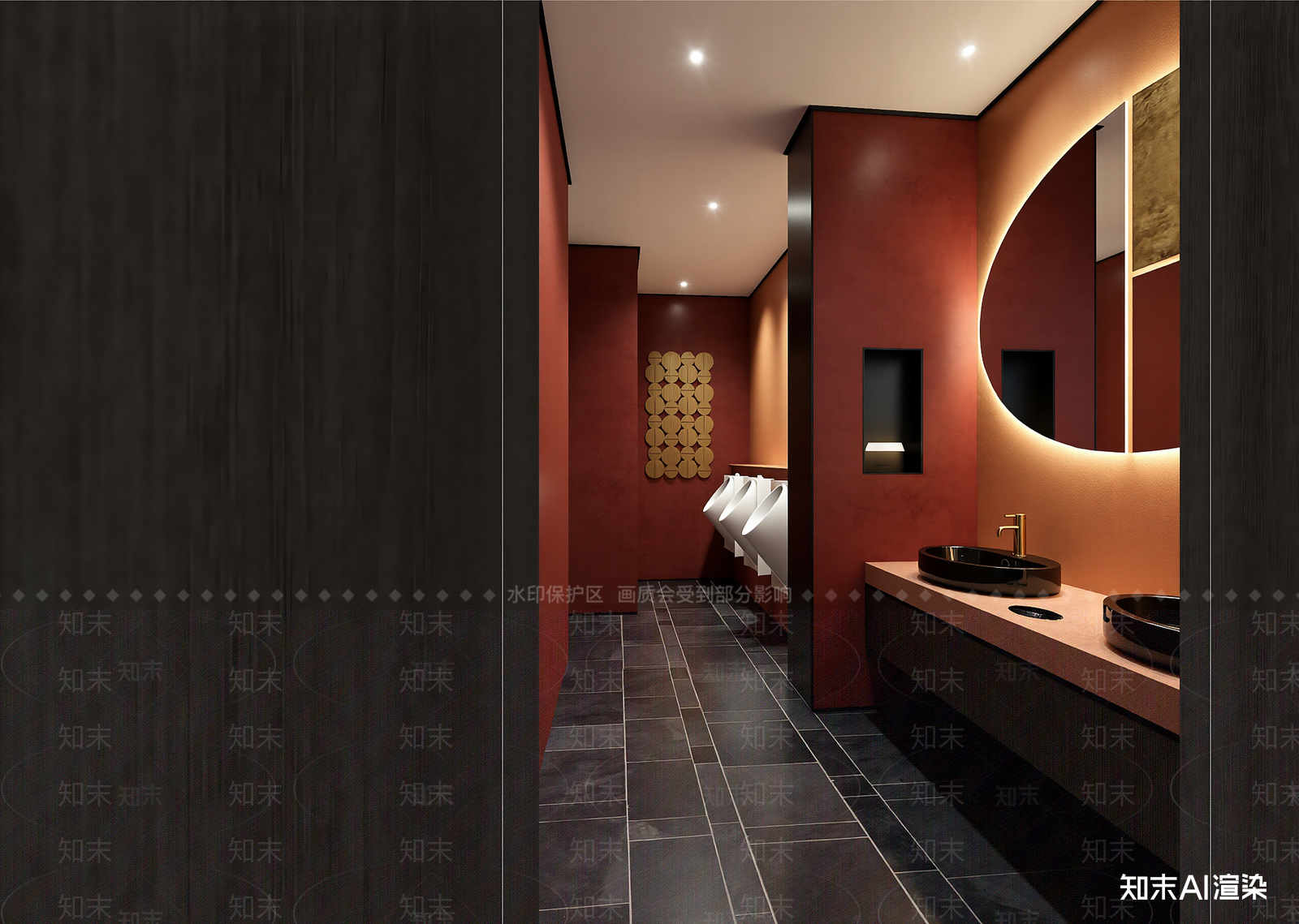 新中式酒店卫生间3D模型下载【ID:1214753340】