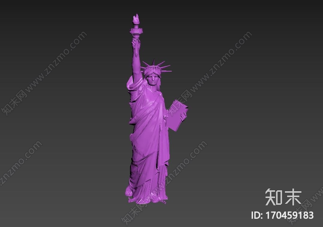 女神像3d打印模型下载【ID:170459183】