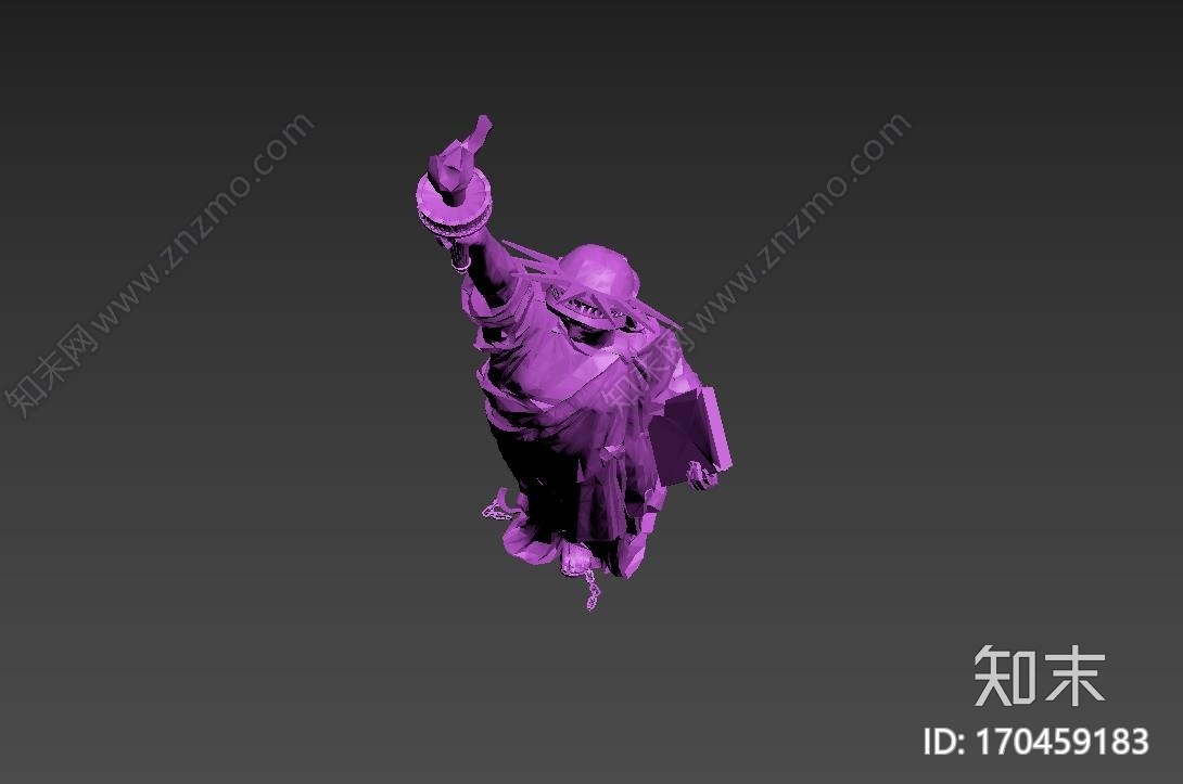 女神像3d打印模型下载【ID:170459183】
