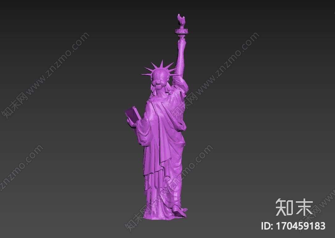女神像3d打印模型下载【ID:170459183】