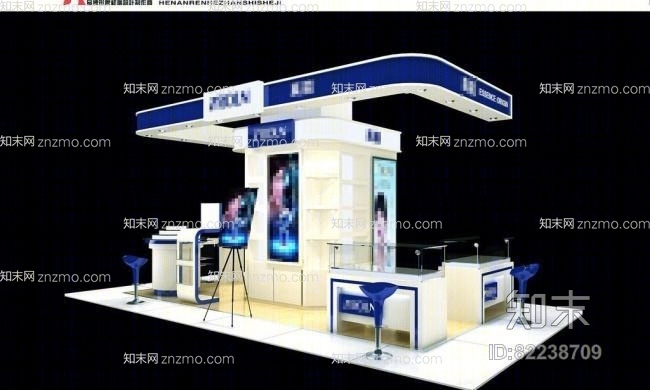 商场展区13D模型下载【ID:82238709】