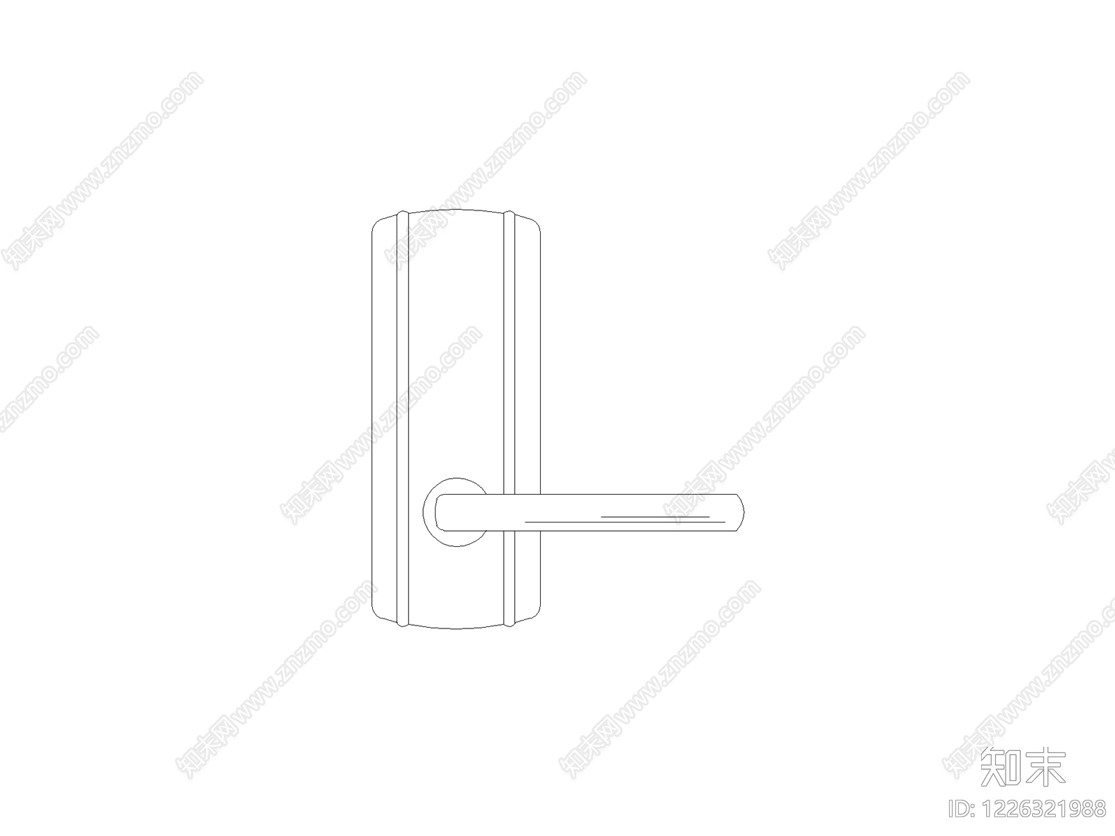 门cad施工图下载【ID:1226321988】