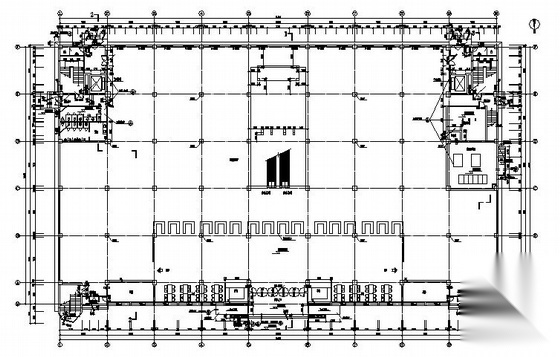 某四层超市建筑施工图（带效果图）cad施工图下载【ID:151493100】