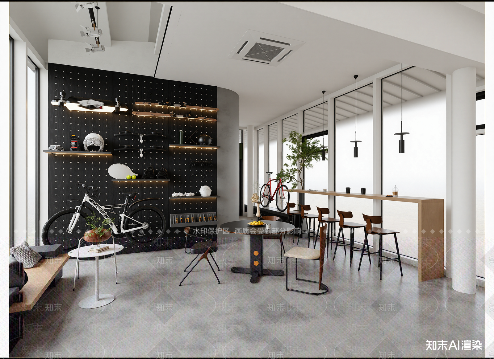 现代其他商业空间3D模型下载【ID:1215923909】