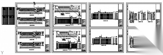 奉贤中学学生宿舍扩初图cad施工图下载【ID:165938128】