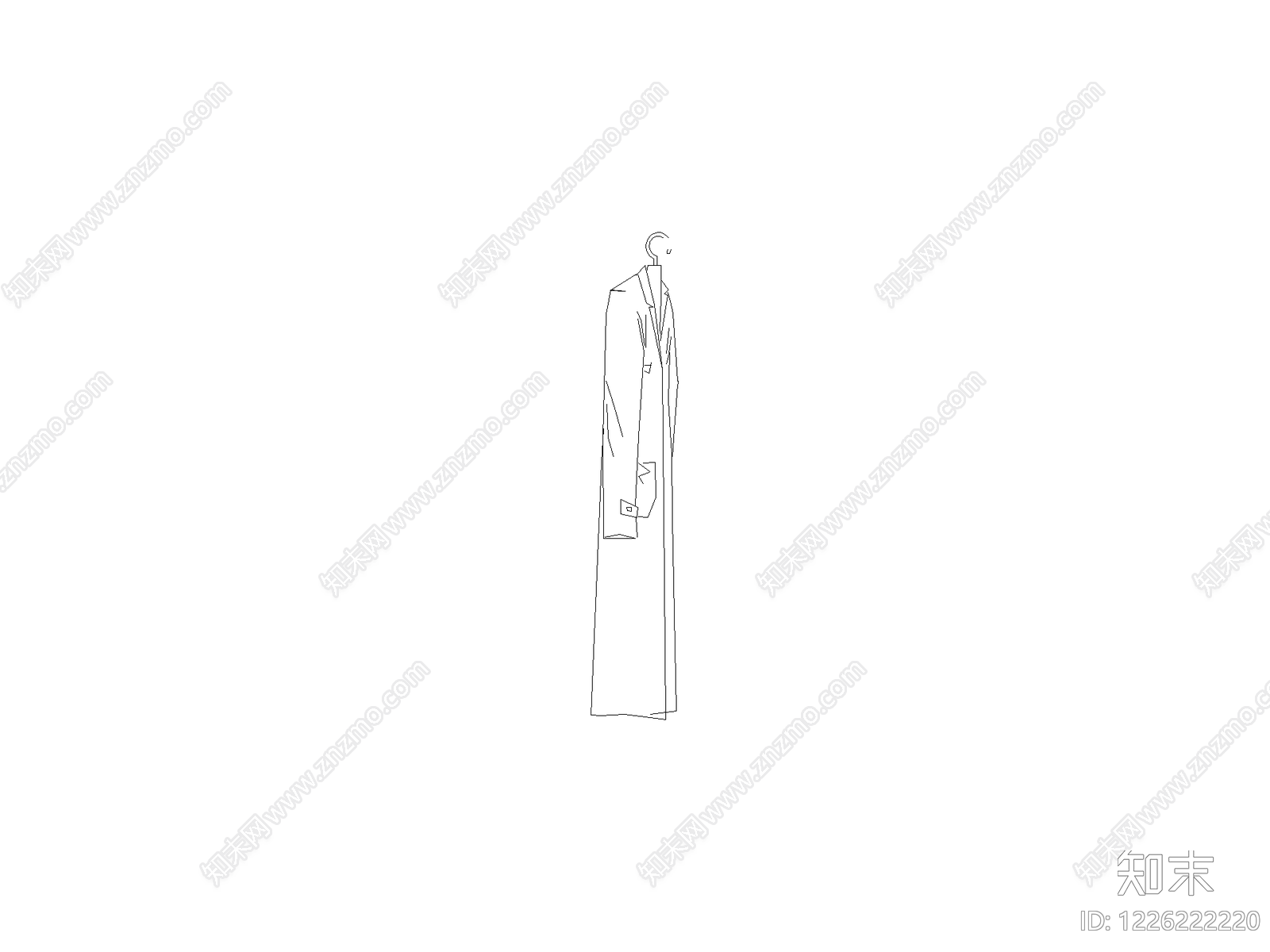 服装鞋帽cad施工图下载【ID:1226222220】