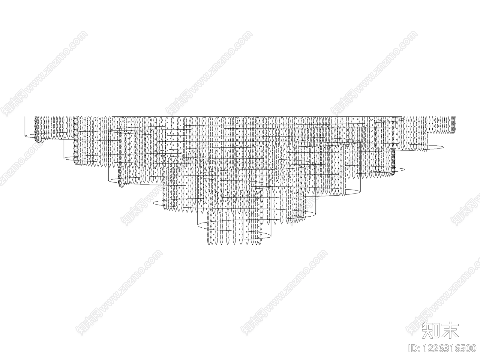 灯具图块cad施工图下载【ID:1226316500】