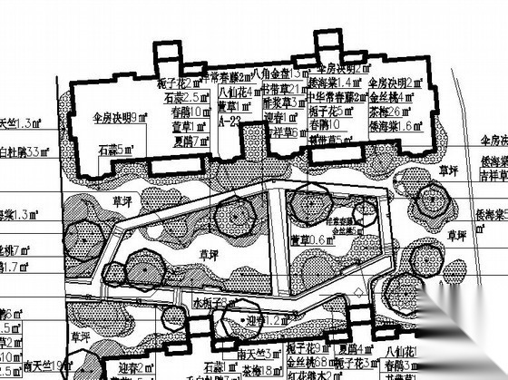 某住宅社区种植工程施工图cad施工图下载【ID:161097197】