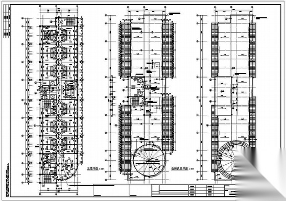 [南京]某四层农机化服务中心建筑施工图cad施工图下载【ID:165401110】