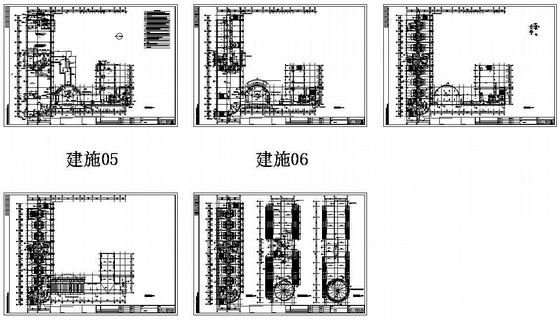 [南京]某四层农机化服务中心建筑施工图cad施工图下载【ID:165401110】