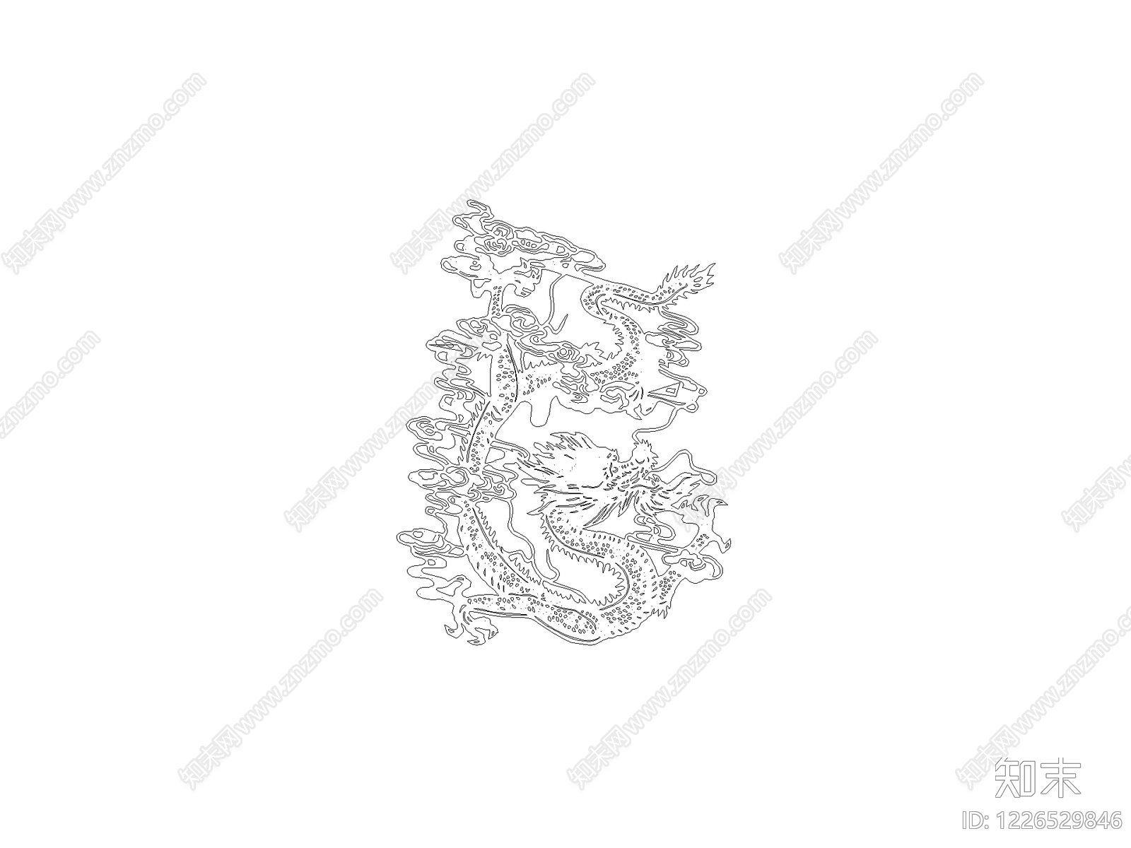 雕塑装饰构件CAD图纸