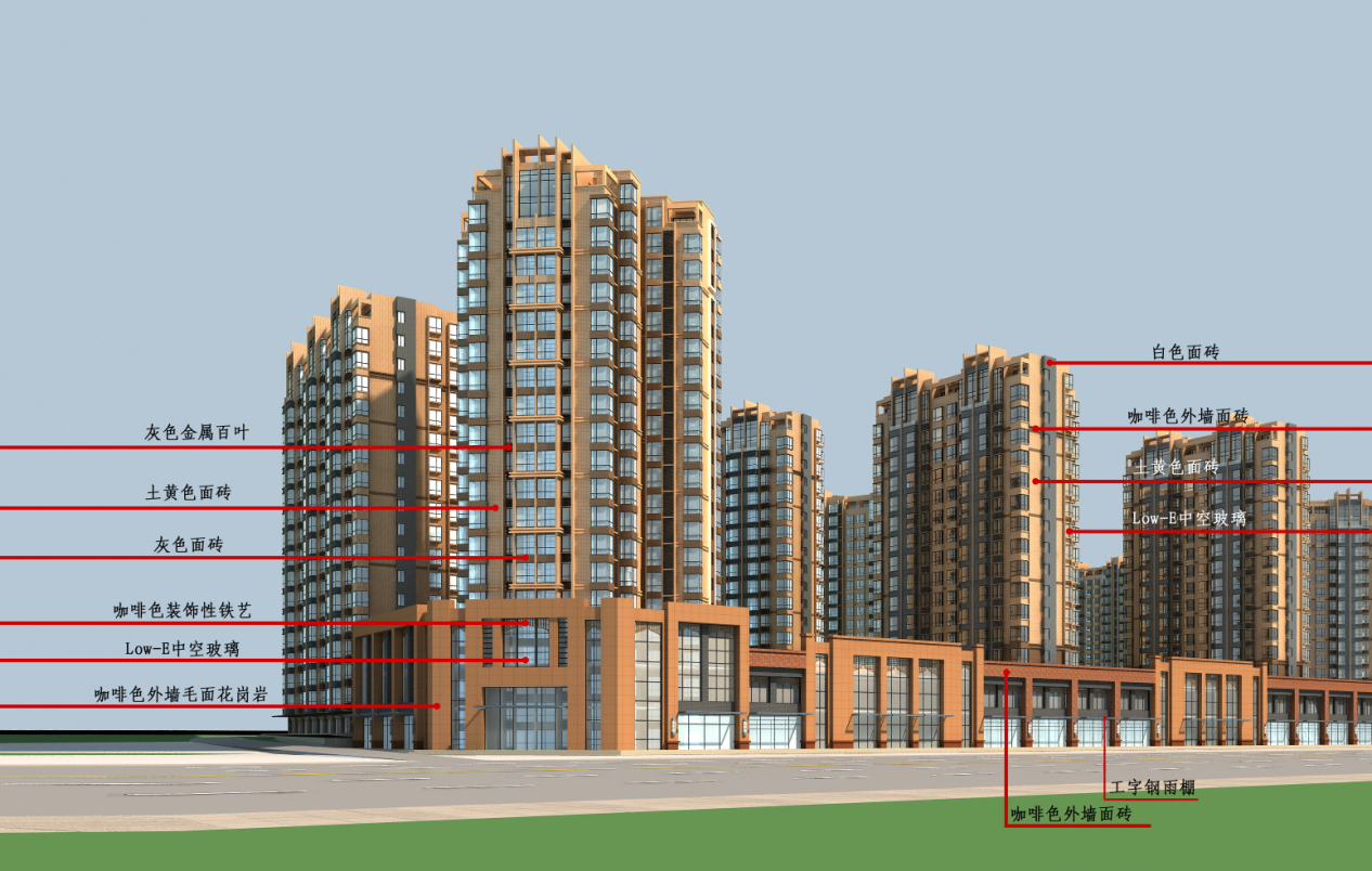 [宁夏]高层塔式住宅建筑施工图（含酒店、商业全专业图...施工图下载【ID:150004169】