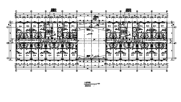 [宁夏]高层塔式住宅建筑施工图（含酒店、商业全专业图...施工图下载【ID:150004169】