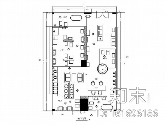 某洁具展厅室内装修施工图施工图下载【ID:161696186】