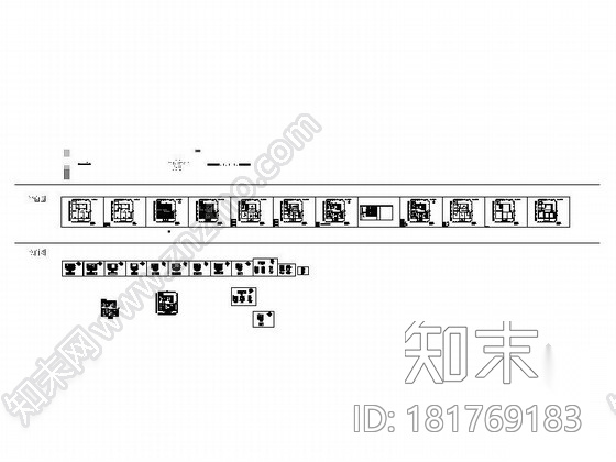 [广州]某简约现代三室两厅一卫装修图施工图下载【ID:181769183】