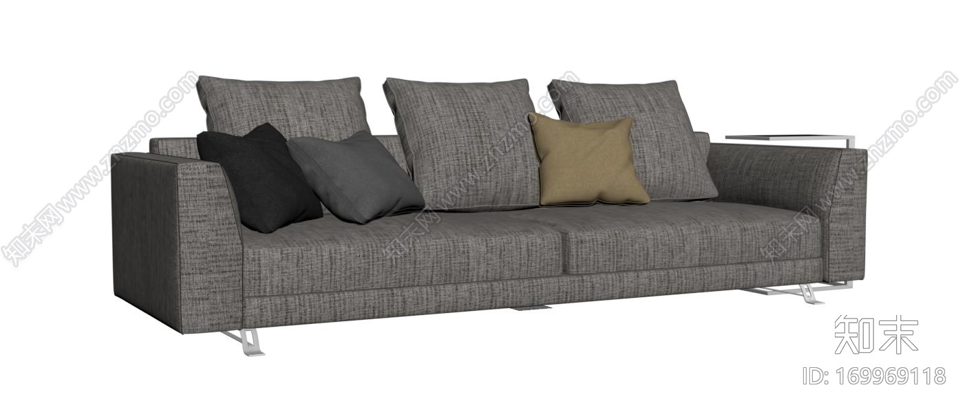 现代风格沙发CG模型下载【ID:169969118】