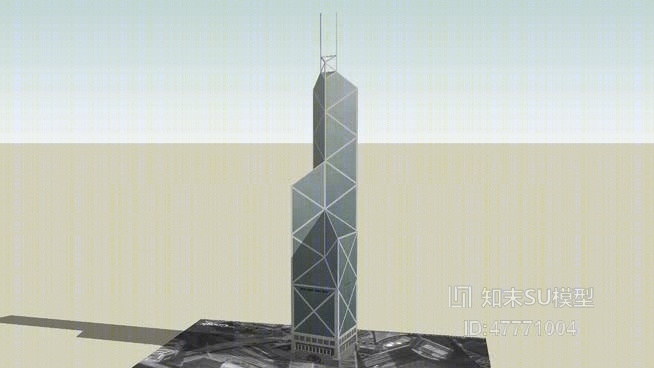 独栋别墅SU模型下载【ID:47771004】