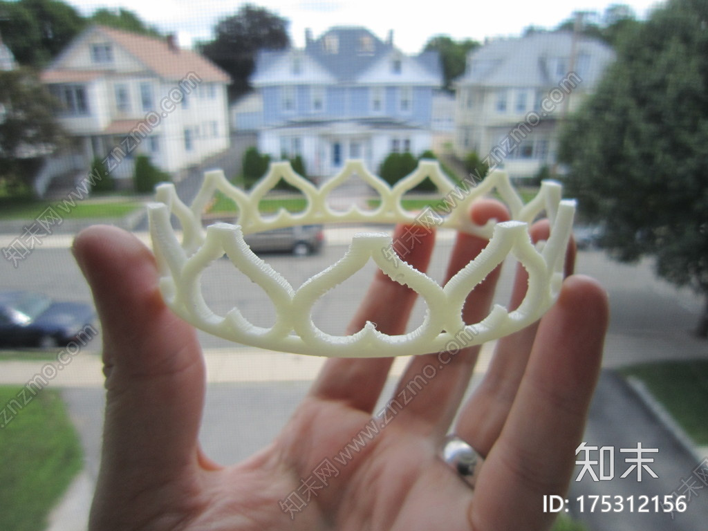心形公主王冠3d打印模型下载【ID:175312156】