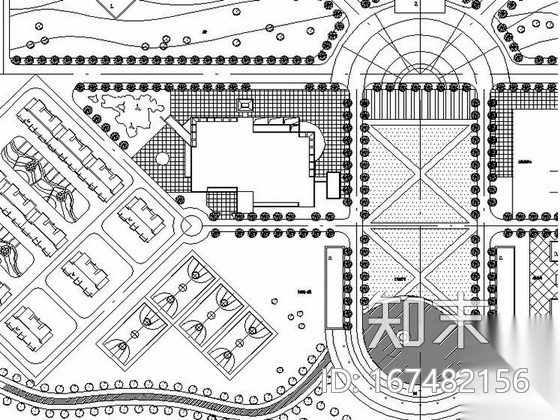 [江苏]生态活力大学景观设计施工图cad施工图下载【ID:167482156】