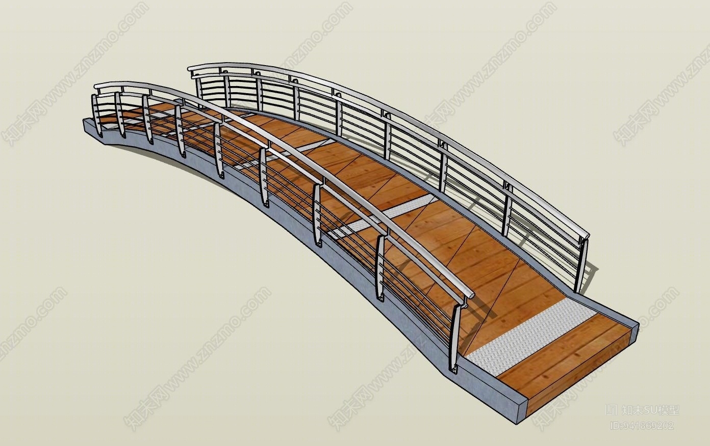漫水桥SU模型下载【ID:941869202】
