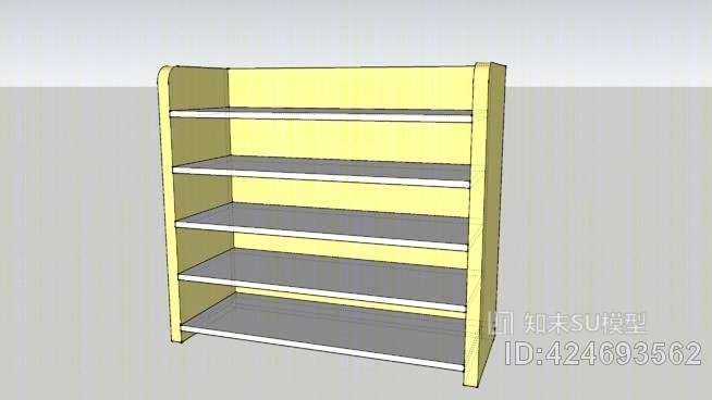 食品货架SU模型下载【ID:424693562】