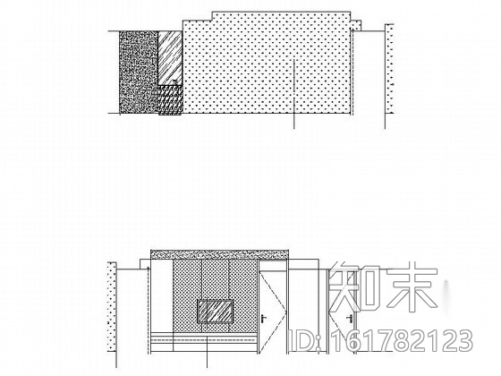 精品酒店高级现代风格套房室内装修施工图（含效果）cad施工图下载【ID:161782123】