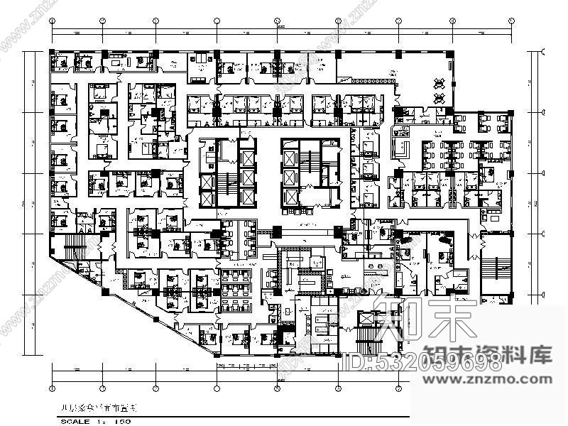 施工图武汉某大五星酒店装修图cad施工图下载【ID:532059698】