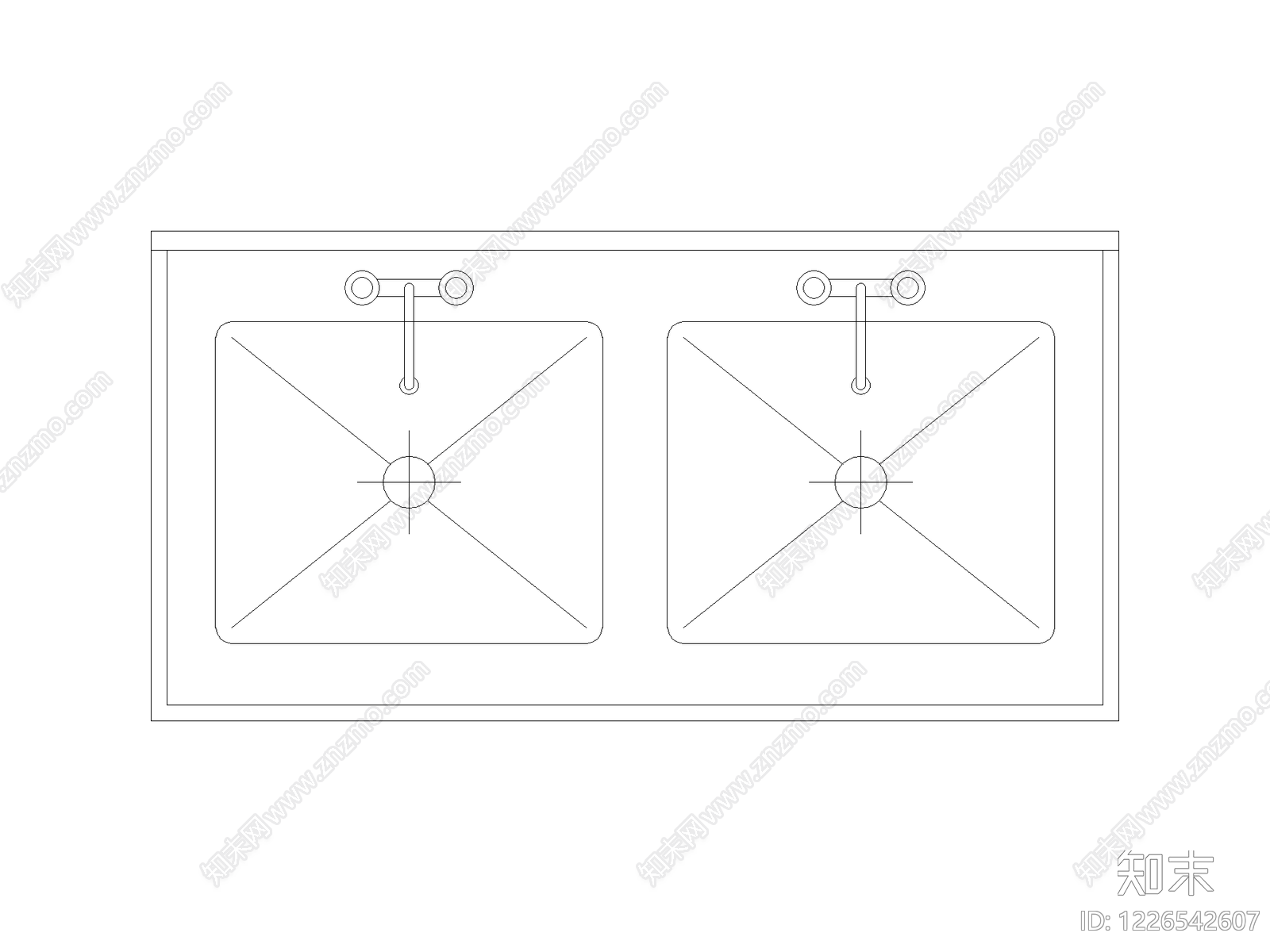 厨房设施CAD图纸