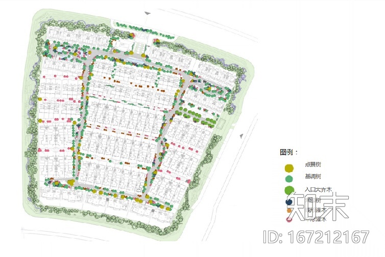 [北京]高档别墅区地块景观施工图cad施工图下载【ID:167212167】