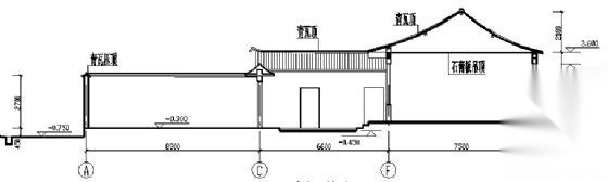 某单层民居住宅建筑结构方案图施工图下载【ID:164870198】