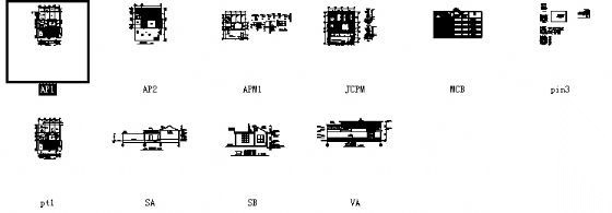 某单层民居住宅建筑结构方案图施工图下载【ID:164870198】