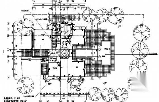 [广州二沙岛]某豪华别墅建筑施工图施工图下载【ID:149916132】