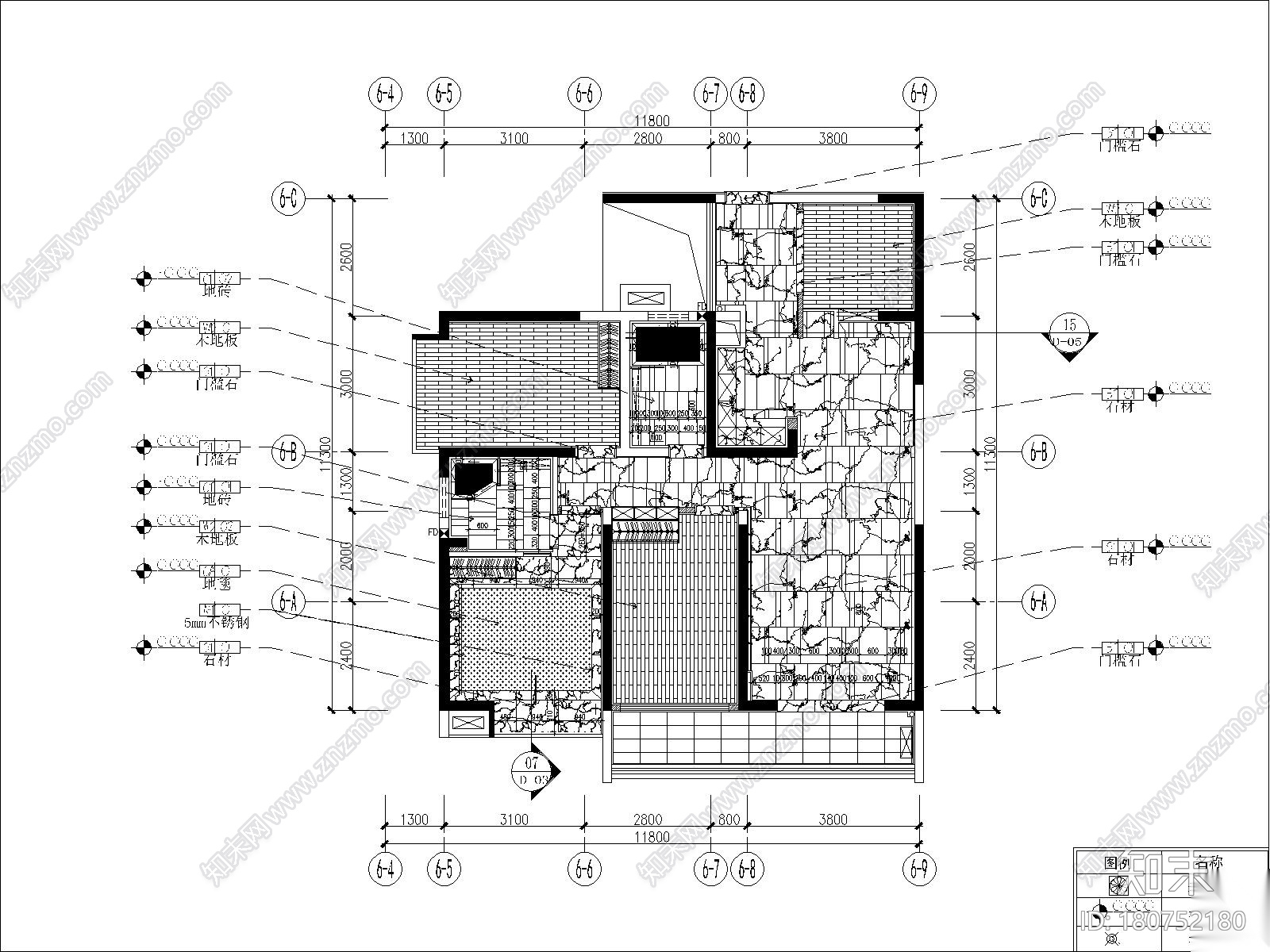 [广州]梁志天-广州金海湾B栋E单位样板间丨施工图+官方摄...施工图下载【ID:180752180】