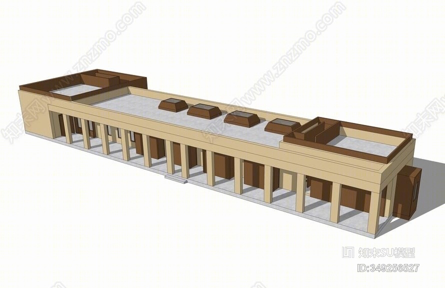 小型客栈SU模型下载【ID:349256527】