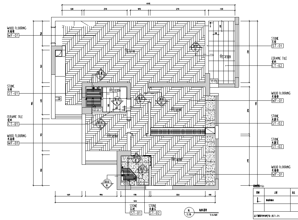 [广东]惠州89㎡轻奢风住宅施工图_附效果图施工图下载【ID:168260141】