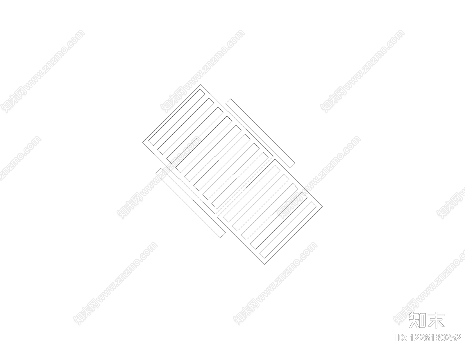 现代综合硬装构件图库CAD图纸