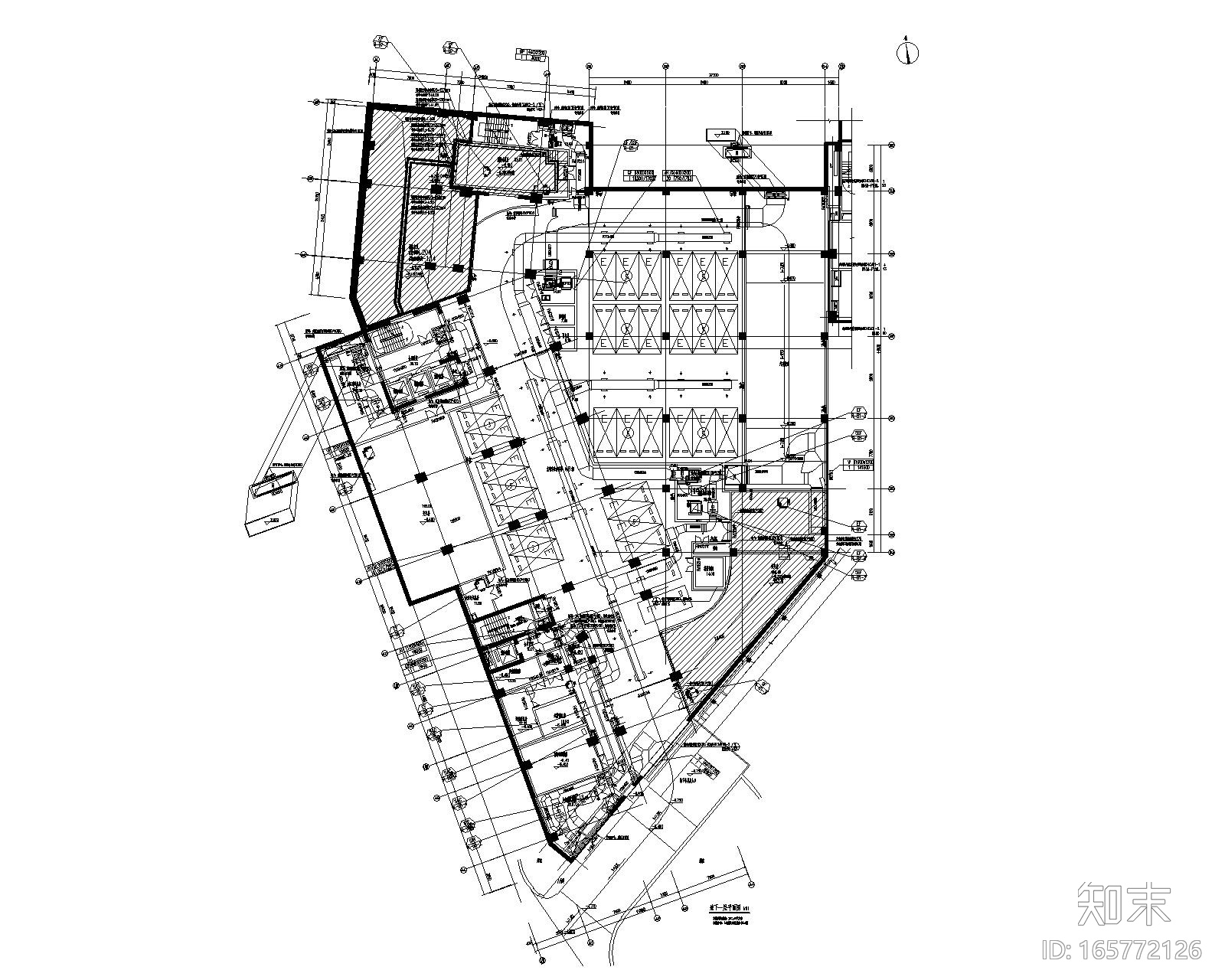 某大型住宅酒店空调通风及防排烟设计施工图施工图下载【ID:165772126】