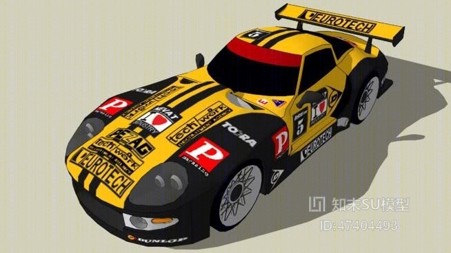 赛车SU模型下载【ID:517938216】