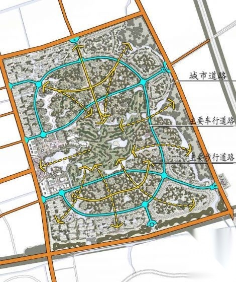 [上海]高尔夫别墅区景观概念性规划方案施工图下载【ID:161063199】