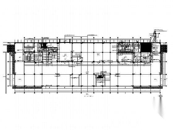 [湖南]三层古典风格市级中型火车站建筑施工图cad施工图下载【ID:160727107】