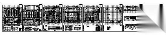 [北京]某大型商场超市建筑施工图cad施工图下载【ID:166569122】