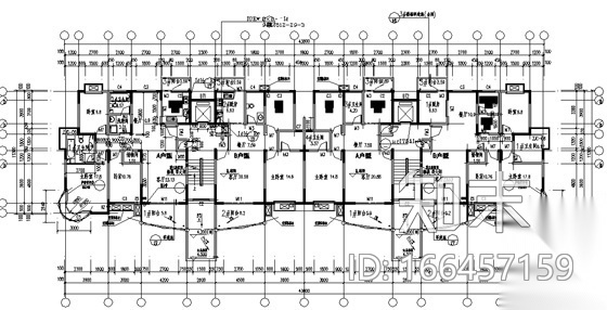 湖南城建职院优秀作业cad施工图下载【ID:166457159】