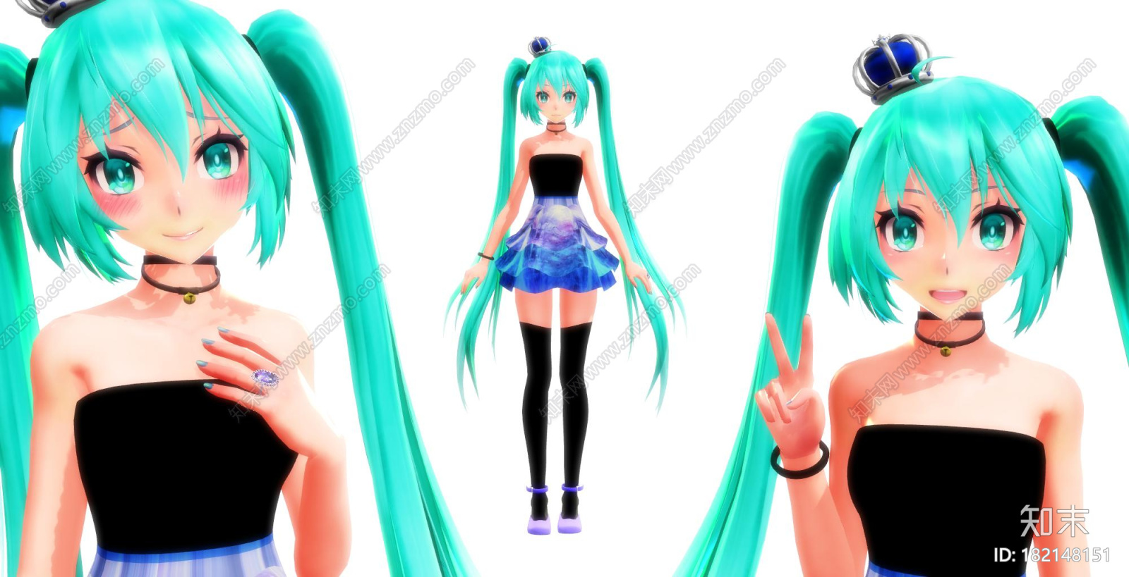 初音未来Mikummd模型下载【ID:182148151】